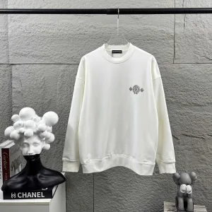 Luxury Chrome Hearts Long-Sleeved Shirt Black Autumn Winter Early