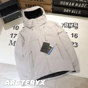 Luxury Archaeopteryx Down Jackets Red Gore-Tex Duck Mesh Three-Proof Fabric