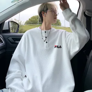 Reps Fila T-Shirts Red Piqu