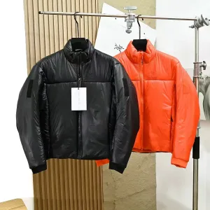 AAA Archaeopteryx Jacket Red Cotton Silk Nylon Twill Fabric Professional Outdoor Winter Embroidery