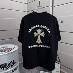 High Quality Chrome Hearts Cotton Short-Sleeved T-Shirt For Spring