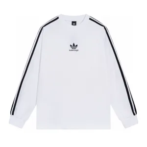 AAA Super Clone Balenciaga Long-Sleeved Ash Cotton Summer Embroidery