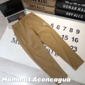 Designer Super Clone Mammut Long Pants Brown Fleece Autumn Winter