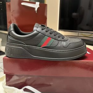 1:1 Gucci Cowhide Casual Shoes