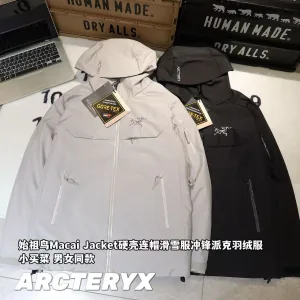 AAA High Quality Archaeopteryx Down Jackets Ash Gore-Tex Duck Mesh