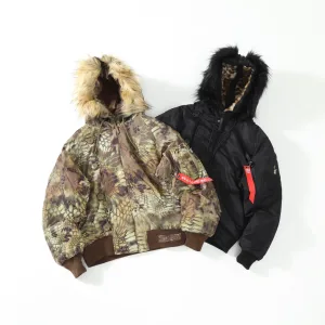 Reps Stussy Overcoat Black Lace Relaxed Fit