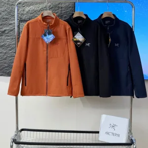 Luxury High Quality Archaeopteryx Jacket Red Cotton Thin Fleece Adjustable Drawstring Simple Style Light Outdoor Autumn Winter And