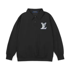 Designer High Quality Louis Vuitton Long-Sleeved Sweatshirt Red