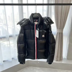 Designer Reps Monk Down Jacket Red Goose Duck Nylon Fabric