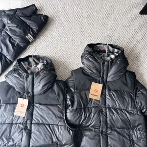 AAA Burberry Jeans Black Wool Down Relaxed Fit Winter