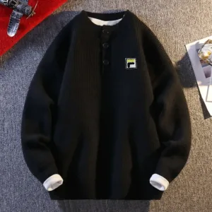 Super Clone Fila Sweater Ash