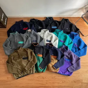 AAA High Quality Patagonia Coats Red Wool Polyester Nylon Spandex Fleece Patch