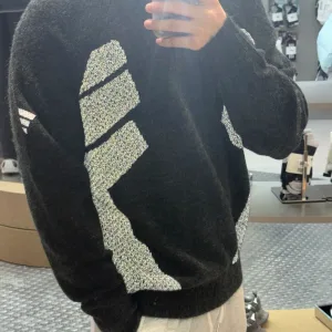 Super Clone Designer Adidas Long-Sleeved Shirt Red Mesh Relaxed Fit Clean Lines Exquisite Workmanship Minimalism Street Style Autumn Winter And Early Silhouette