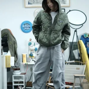 Designer High Quality Patagonia Cotton-Padded Coat Red Polyester