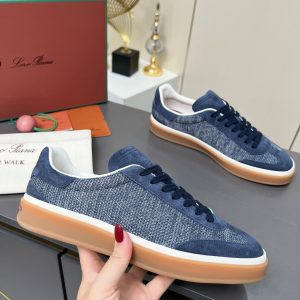 1:1 Loro Piana Calfskin Sneakers