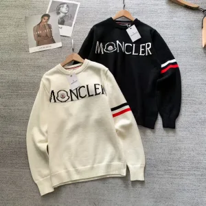 Luxury AAA Moncler Sweater Red Sophistication Spring Autumn