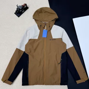 Reps AAA Columbia Jacket Black Gore-Tex Mesh Breathable Slimming Cut