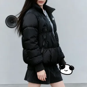 AAA Nike Outerwear Red Cotton Duck Down Patch