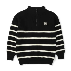 Reps Super Clone Burberry Sweater Red Wool Blend Autumn Winter And