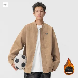 Reps Prada Outerwear Red Cotton Thick Fleece