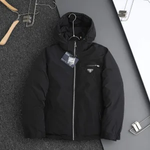 Luxury Prada Down Jacket White Duck
