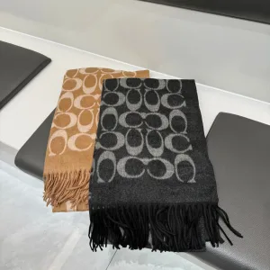 AAA Reps Coach Shawl Red Cashmere