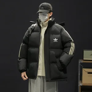 Luxury Super Clone Adidas Coat Black Down Winter