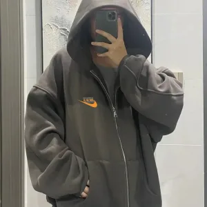Reps Designer Nike Jacket Red Cotton Fleece