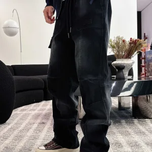 Designer Dior Casual Trousers Black Autumn Winter
