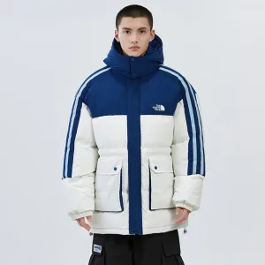 High Quality The North Face Coat Black Cotton Down Winter Patch