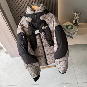 High Quality Luxury Louis Vuitton Down Jacket Ash Duck