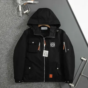 AAA High Quality Loewe Outerwear Red Cotton Spring Summer And