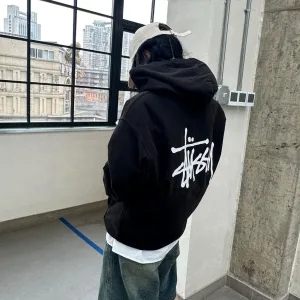 AAA Reps Stussy Hoodie Red Double-Sided Fabric Winter