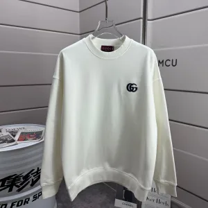 High Quality Designer Gucci Long-Sleeved Black Autumn Winter Early Embroidery