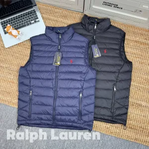 Designer AAA Ralph Lauren Coat Red Duck Down Nylon Suitable For All Body Types Embroidery