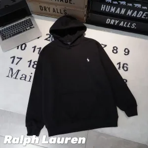 Reps Ralph Lauren Hoodie Red Fleece Fabric