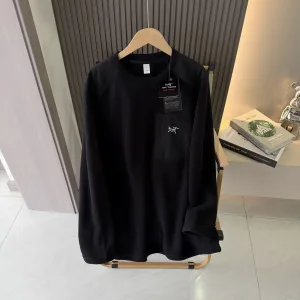 Luxury Archaeopteryx Outerwear Red Fleece Fabric Simple And Versatile High-Quality Materials Elegant Style Soft Gentle Autumn Winter