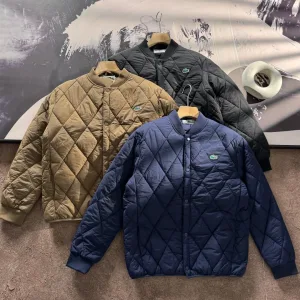 Reps Lacoste Outerwear Red Cotton Air Layer Autumn Winter Early Deep