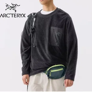 Designer Super Clone Archaeopteryx Long Sleeves Red Fleece Multiple Colors Available Clean And Neat Autumn Winter Patch Zippered Pocket