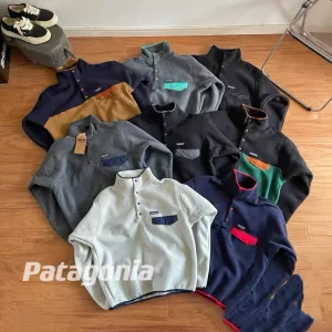 Designer Super Clone Patagonia Outerwear Red Fleece Clean And Neat