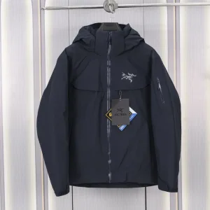 Designer Archaeopteryx Jackets Red Gore-Tex Goose Down Adhesive Mesh Winter Zippered Pocket