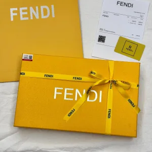 Super Clone Fendi Shawl Red Cashmere Jacquard Winter
