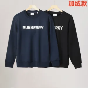 Reps Luxury Burberry Sweatshirt Blue Fleece