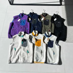 Reps AAA Patagonia Jacket Yellow Wool Lambswool Fleece Autumn Winter And