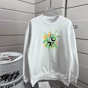 High Quality Loewe Sweatshirt Black Winter