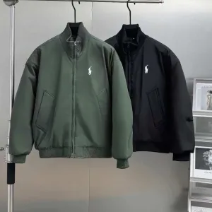 Super Clone Ralph Lauren Jacket Red Eva Nylon Mesh Autumn Winter And Three-Proof Fabric Breathable