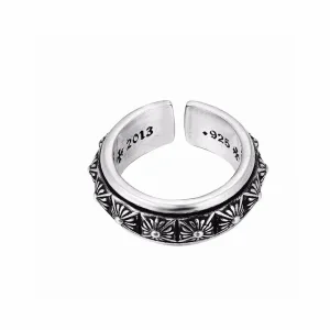Super Clone Designer Chrome Hearts Ring Red