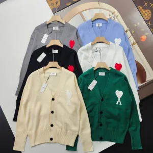 AAA Ami Shirts Red Cotton Wool Blend Down Polyester Jacquard Street Style Autumn Winter