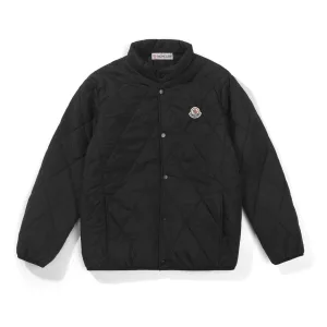 High Quality Moncler Cotton-Padded Coat Ash Cotton Mulberry Silk Wool Nylon Fleece Genuine Leather Fabric Winter