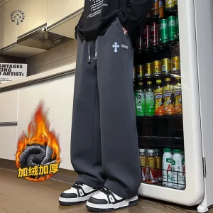 Designer Super Clone Chrome Hearts Sweatpants Green Cotton Fleece